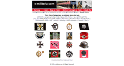 Desktop Screenshot of e-militaria.com